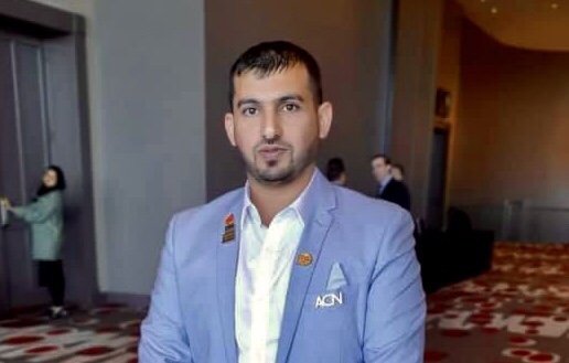 Portrait of Hussam Saraf from his website photo collection
