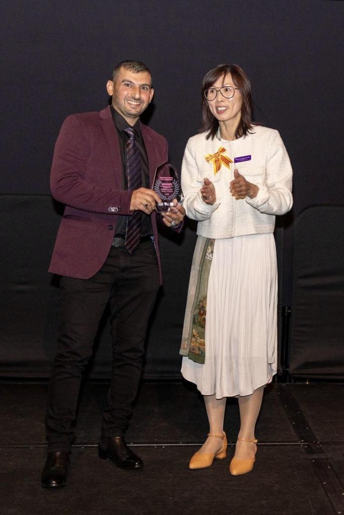 The Way to Freedom award presentation