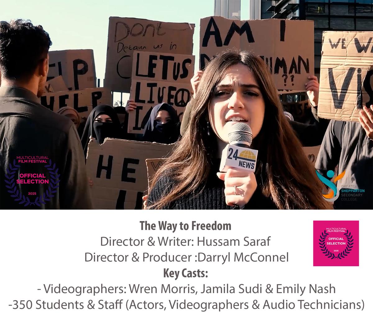 The Way to Freedom: sharing our film’s festival selection